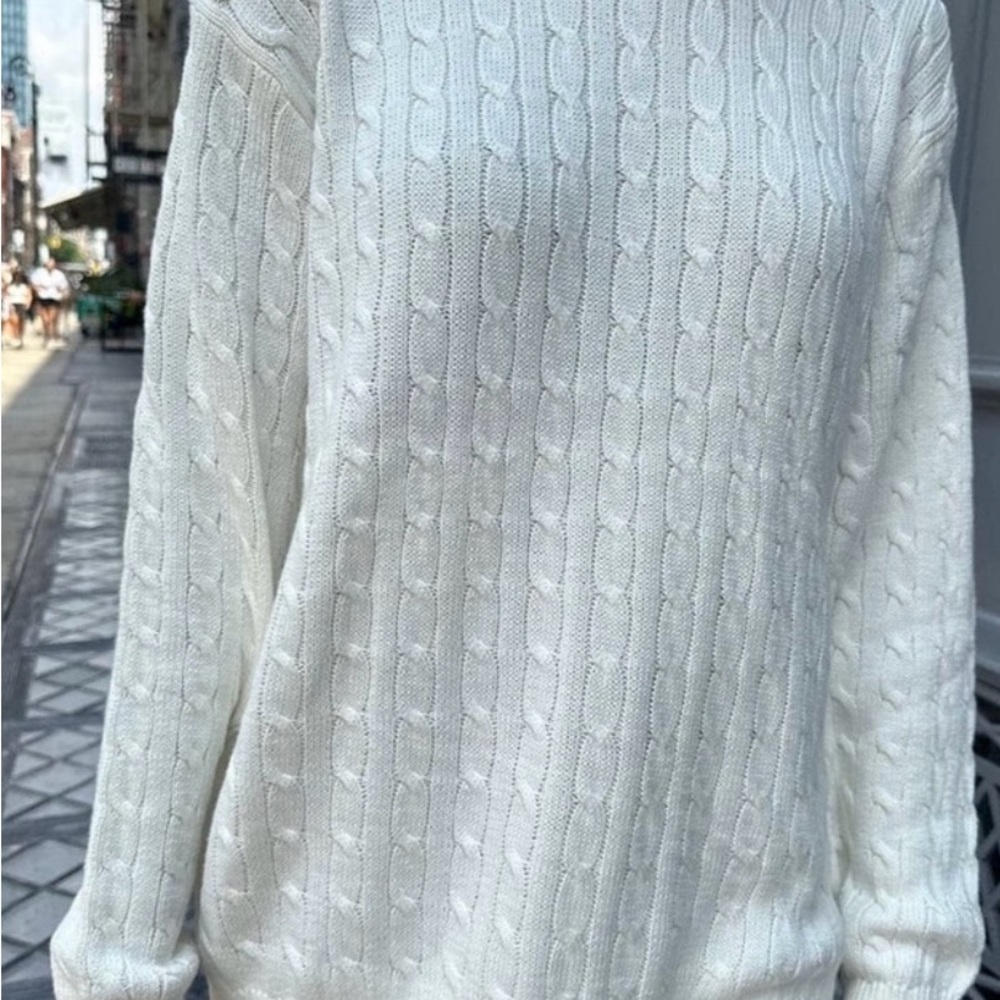 Brandy Melville Brianna Cable Knit Sweater